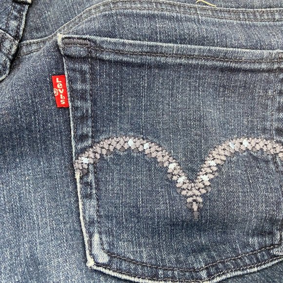 Ladies Levi's 505 Straight leg Jeans size 16 - Picture 3 of 8